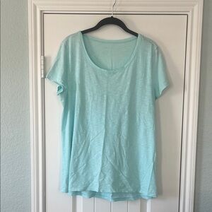 Lilly Pulitzer Aqua Short Sleeve Tee